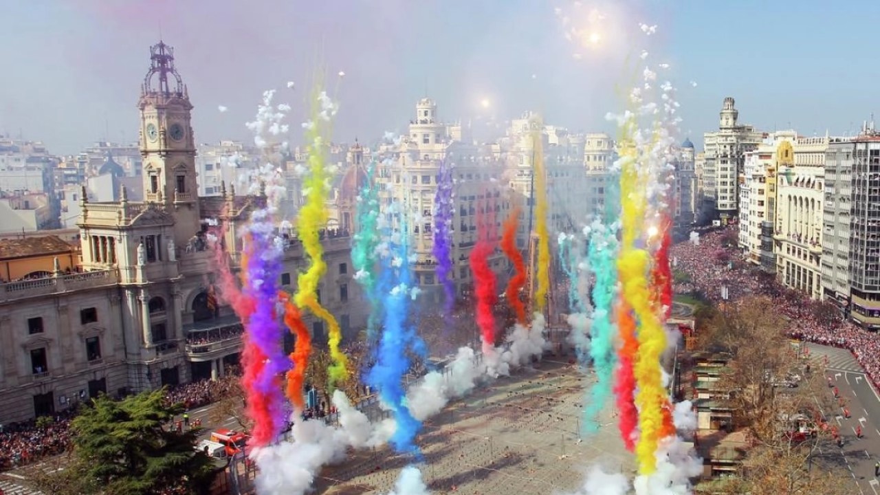 Programa pirotécnico de las Fallas de València 2026
